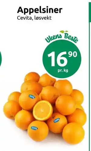 Joker Appelsiner tilbud