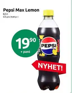 Joker Pepsi Max Lemon tilbud