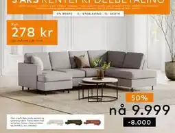 Skeidar Oslo u sofa tilbud