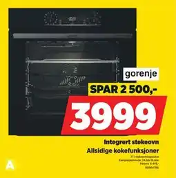 POWER Integrert stekeovn tilbud