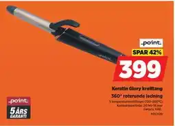 POWER Keratin Glory krølltang tilbud