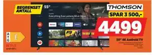 POWER 55 4K Android TV tilbud