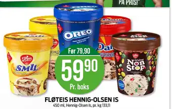 Kiwi FLØTEIS HENNIG-OLSEN IS tilbud