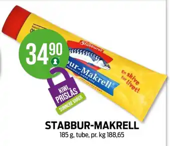 Kiwi STABBUR-MAKRELL tilbud