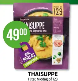 Kiwi THAISUPPE tilbud