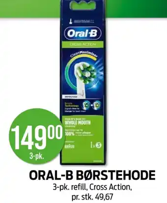 Kiwi ORAL-B BØRSTEHODE tilbud