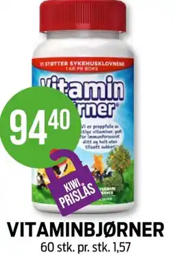 Kiwi VITAMINBJØRNER tilbud