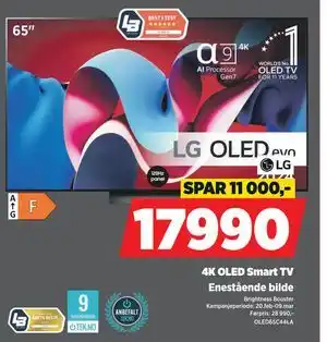 POWER 4K OLED Smart TV tilbud