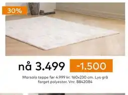 Skeidar Marsala teppe tilbud