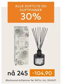 Skeidar Blackwood duftpinner tilbud