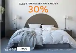 Skeidar Chill sengesett tilbud