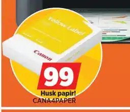 POWER Canon A4 Copy Paper 80G 500 sheets tilbud