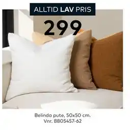Skeidar Belinda pute tilbud