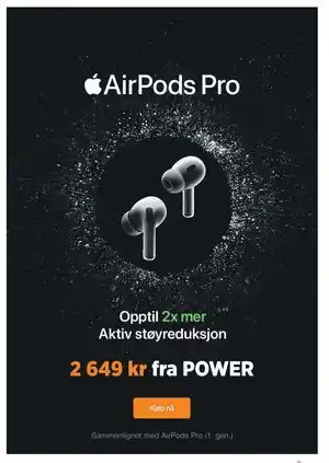 POWER AirPods Pro tilbud