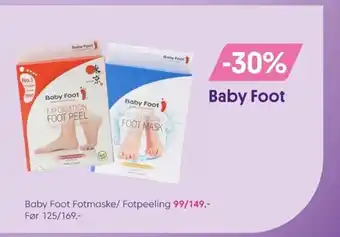 VITA Baby Foot Fotmaske/ Fotpeeling tilbud