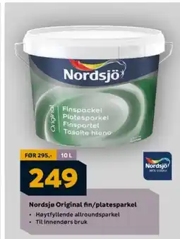 Megaflis Nordsjø Original fin/platesparkel Høytfyllende allroundsparkel tilbud