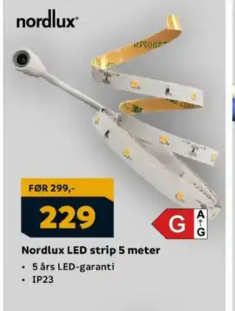 Megaflis Nordlux LED strip 5 meter tilbud