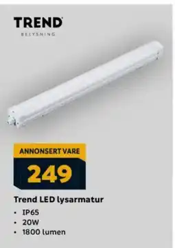 Megaflis Trend LED lysarmatur tilbud