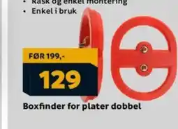 Megaflis Boxfinder for plater enkel tilbud