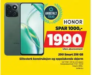 POWER 200 Smart 256 GB tilbud