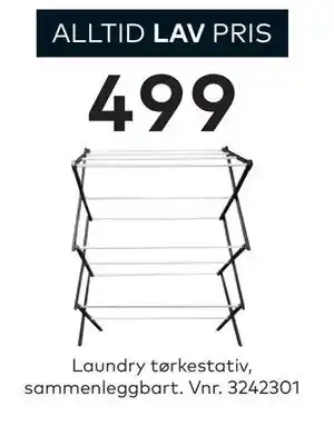 Skeidar Laundry tørkestativ tilbud