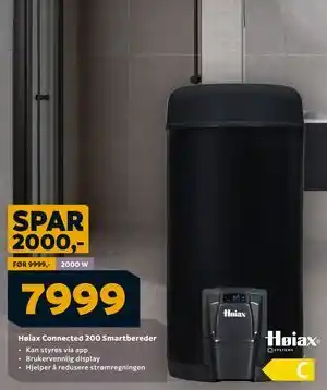 Megaflis Høiax Connected 200 Smartbereder tilbud