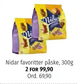 Nille Nidar favoritter påske tilbud