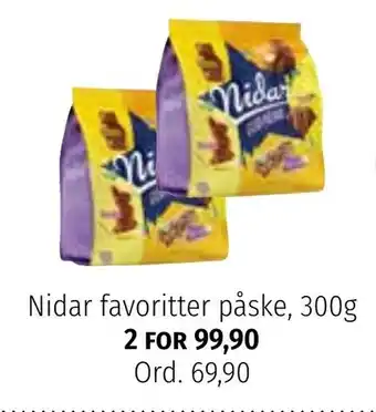 Nille Nidar favoritter påske tilbud