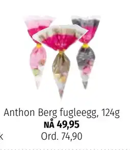 Nille Anthon berg fugleegg tilbud