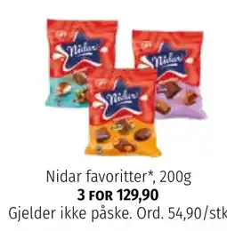 Nille Nidar favoritter tilbud