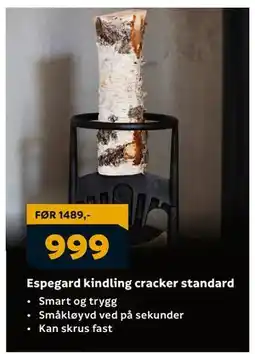 Megaflis Espegard kindling cracker standard tilbud