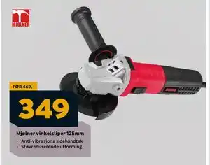 Megaflis Mjølner vinkelsliper 125mm tilbud