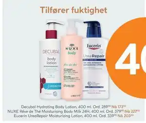 Vitusapotek Decubal Hydrating Body Lotion tilbud