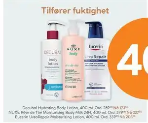 Vitusapotek Eucerin UreaRepair Moisturizing Lotion tilbud