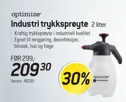 Thansen Industri trykksprøyte tilbud