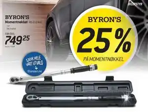 Thansen Momentnøkkel tilbud