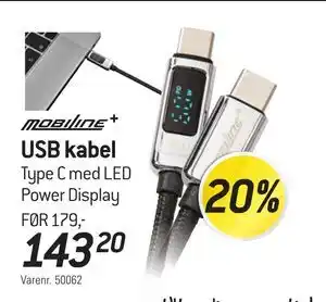 Thansen USB kabel tilbud