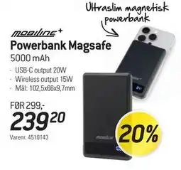 Thansen Powerbank Magsafe tilbud