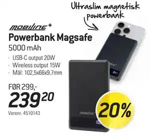 Thansen Powerbank Magsafe tilbud