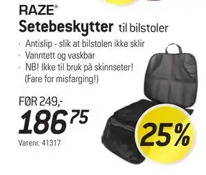 Thansen Setebeskytter tilbud