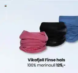 Sport Outlet Vikafjell Finse hals 100% merinoull tilbud