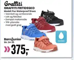 Sport Outlet Graffiti GRAFFITI FRITIDSSKO Modell: Puc Waterproof Shoes tilbud