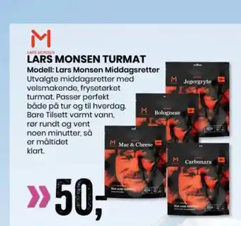 Sport Outlet LARS MONSEN TURMAT Modell: Lars Monsen Middagsretter tilbud