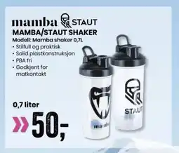 Sport Outlet Mamba staut mamba/staut shaker tilbud