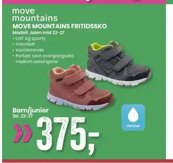 Sport Outlet MOVE MOUNTAINS FRITIDSSKO tilbud