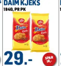Price Lagerbutikk DAIM KJEKS tilbud
