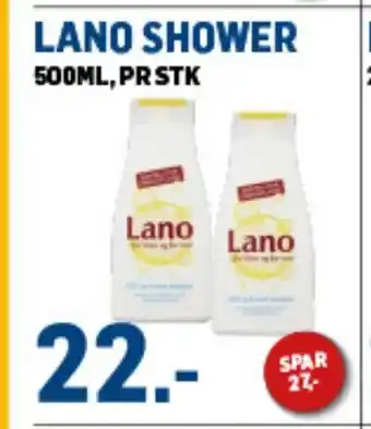 Price Lagerbutikk LANO SHOWER tilbud