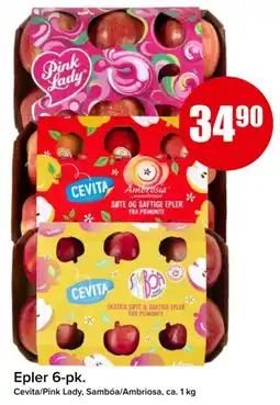 Spar CEVITA Epler 6-pk. tilbud