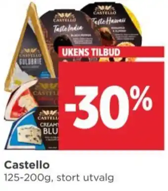Meny CASTELLO tilbud