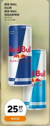 Scandinavian Park RED BULL ELLER RED BULL SUGARFREE tilbud